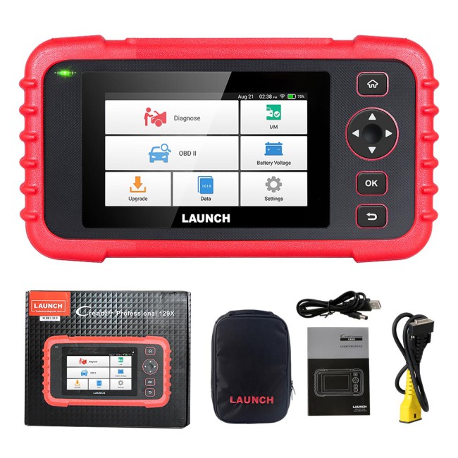 Launch CRP123X 4 System Code Scanner for Engine Transmission ABS SRS Diagnostic