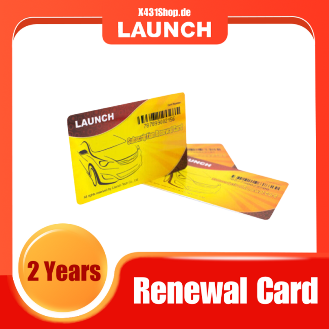 2 Years Update Service for Launch X431 PAD III /PAD V Passenger Vehicle