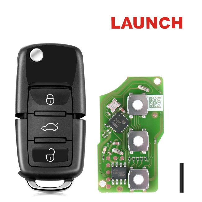 Launch LK3-VOLWG-01 LK VW Remote Key Folding 3 Buttons Black 5pcs/lot