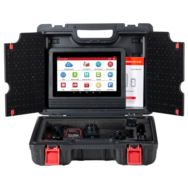 2024 Launch X431 V+ V5.0 PRO3 Full System Bi-Directional Diagnostic Tool 10.1inch Tablet Topology Mapping 37+ Service,CAN FD