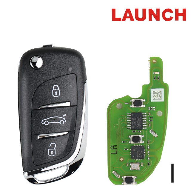Launch LN3-PUGOT-01 LN Peugeot DS Remote Key 3 Buttons Folding 5pcs/lot