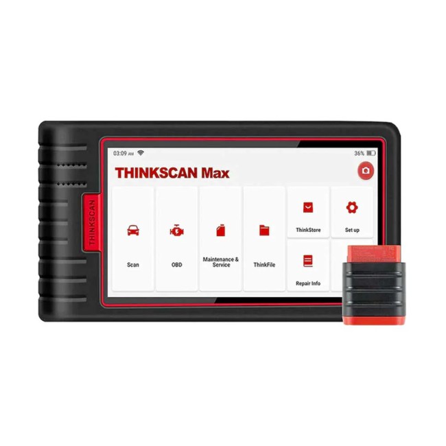 ThinkCar ThinkScan MAX Full System Diagnostic Scanner with 28+ Service