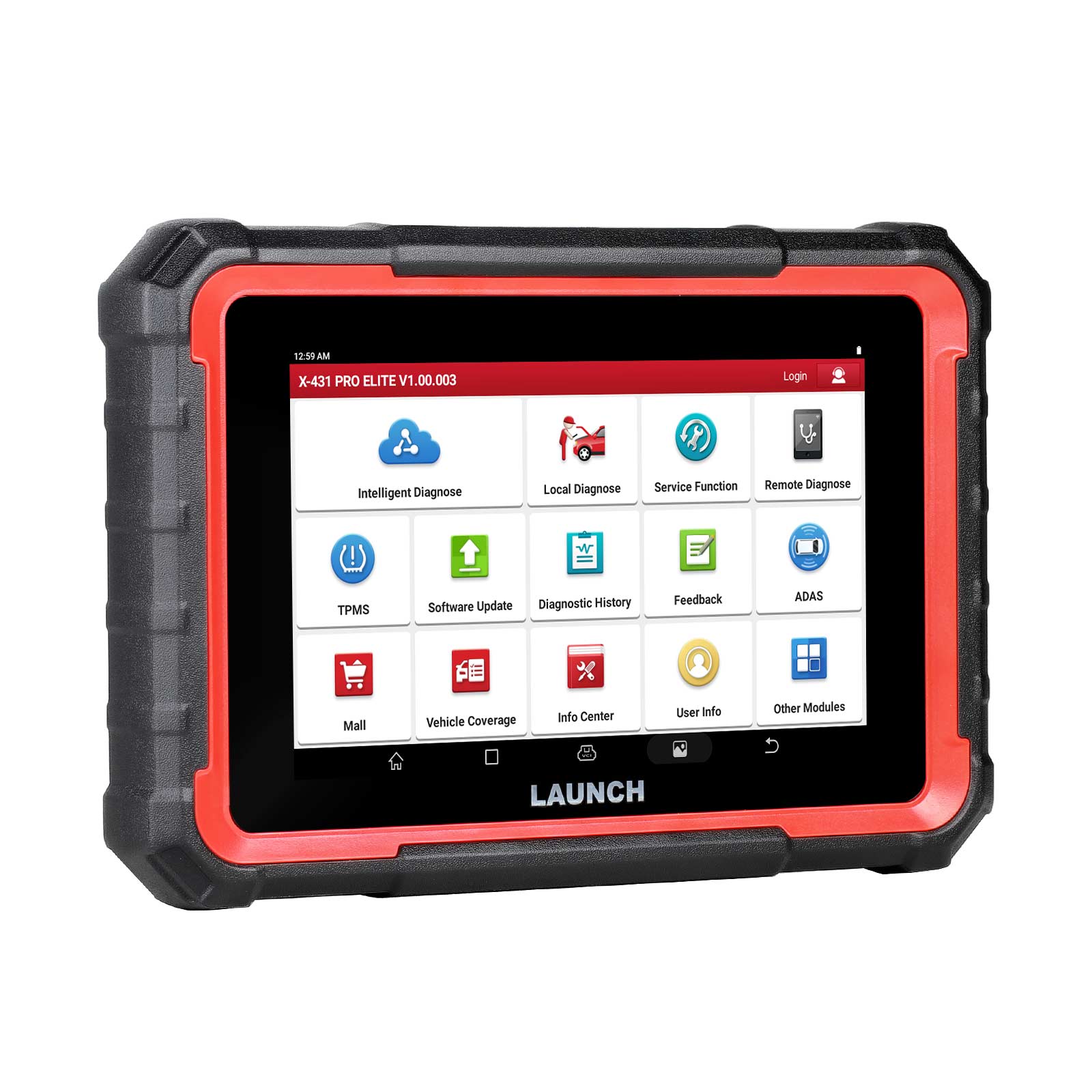 Launch X-431 PRO ELITE Full System Diagnostic Tools with CANFD DOIP
