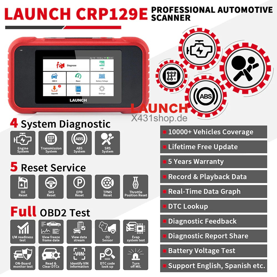 Launch CRP129E
