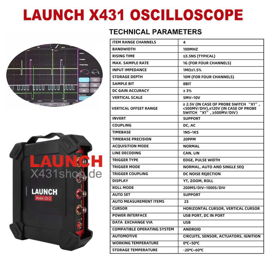 Launch O2-2 Scopebox 